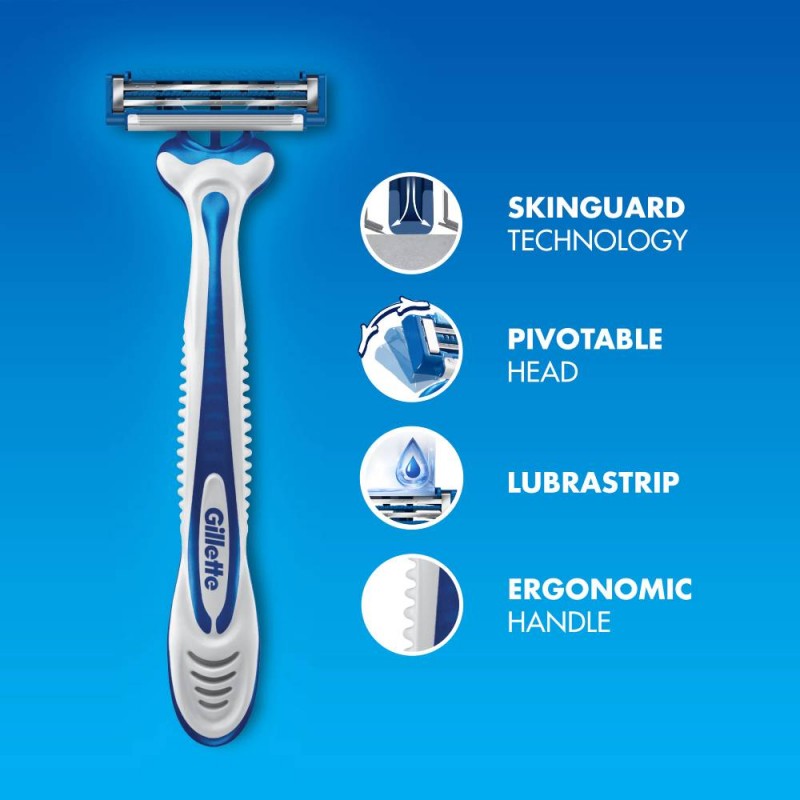 GILLETTE FLEXI SKIN 4'S