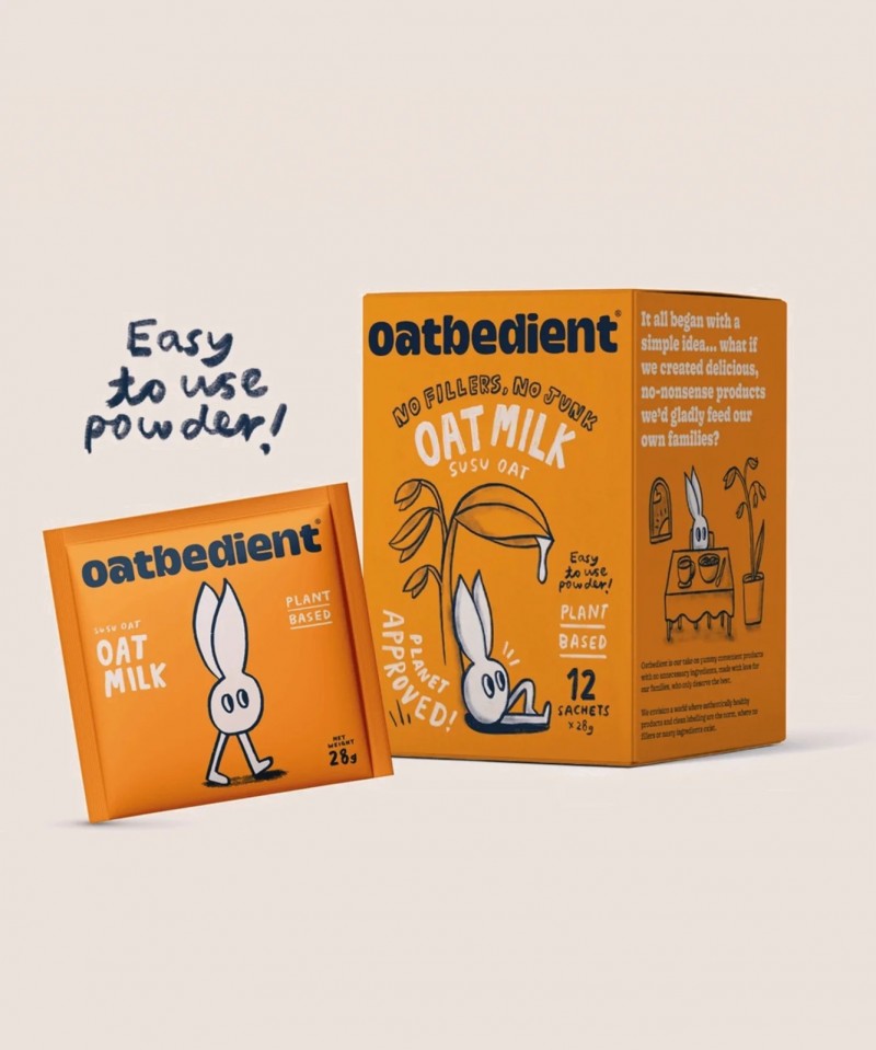 OATBEDIENT OAT MILK 28G X 12'S