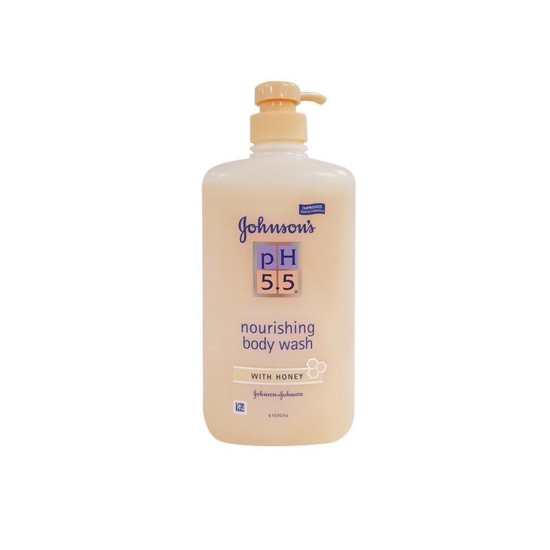 JOHNSON & JOHNSON BABY BODY WASH PH5.5 NOURISHING 750ML - HONEY