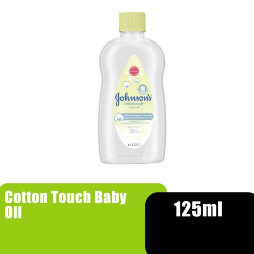 JOHNSON & JOHNSON BABY OIL 125ML - COTTONTOUCH