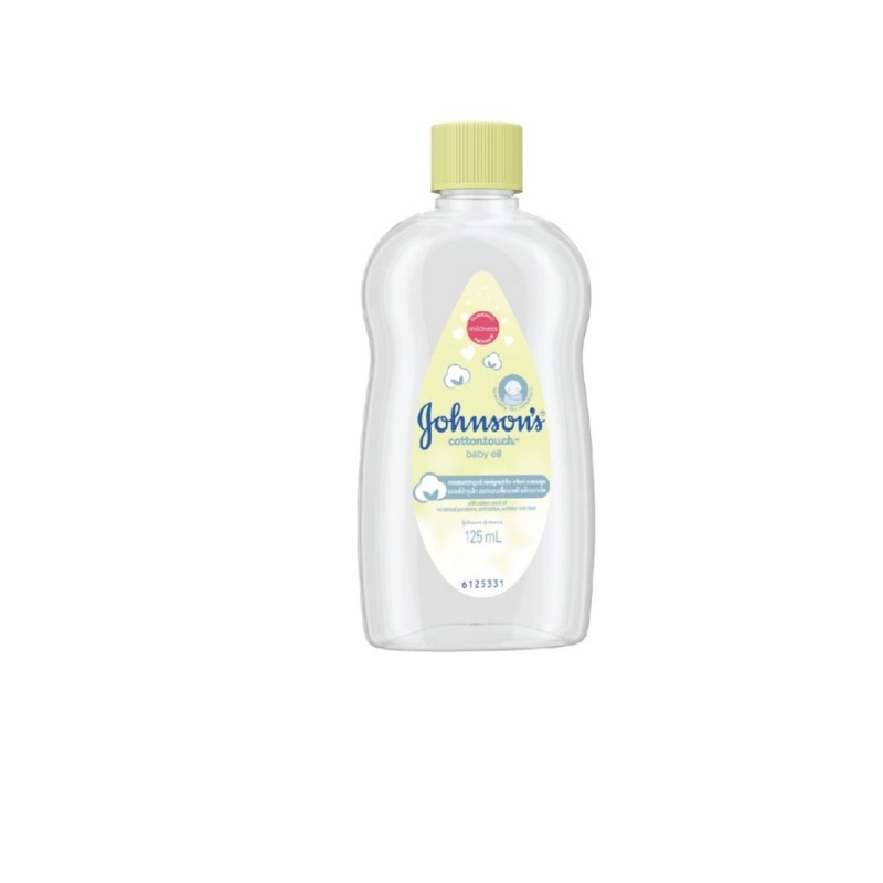 JOHNSON & JOHNSON BABY OIL 125ML - COTTONTOUCH