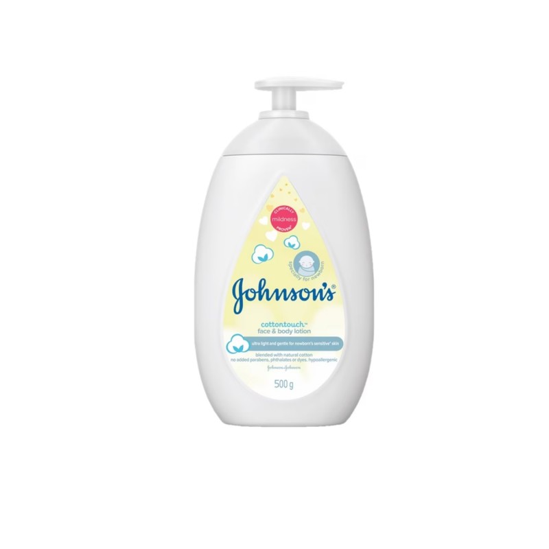 JOHNSON & JOHNSON BABY LOTION 500ML - COTTONTOUCH