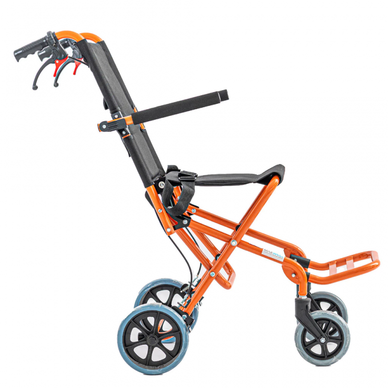 MAXWELL Aluminium Transit Chair (DY019001LBJ-40) - Foldable Transit Wheelchair Kerusi Roda Wheelchair 轮椅