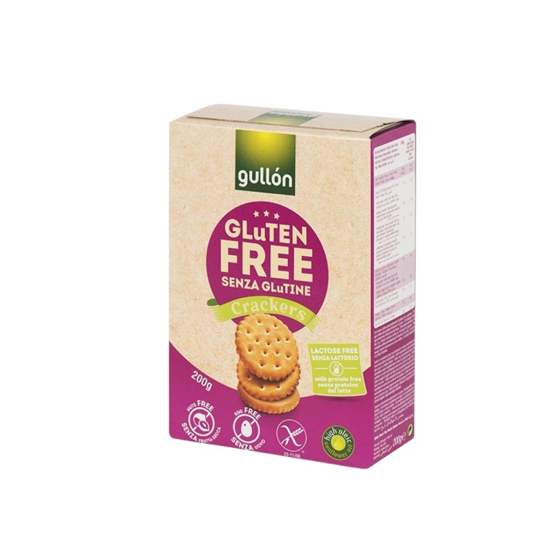 GULLON Gluten Free Biscuit Crackers 200g Healthy Snacks Biskut ( 低卡零食 / 健康零食 )
