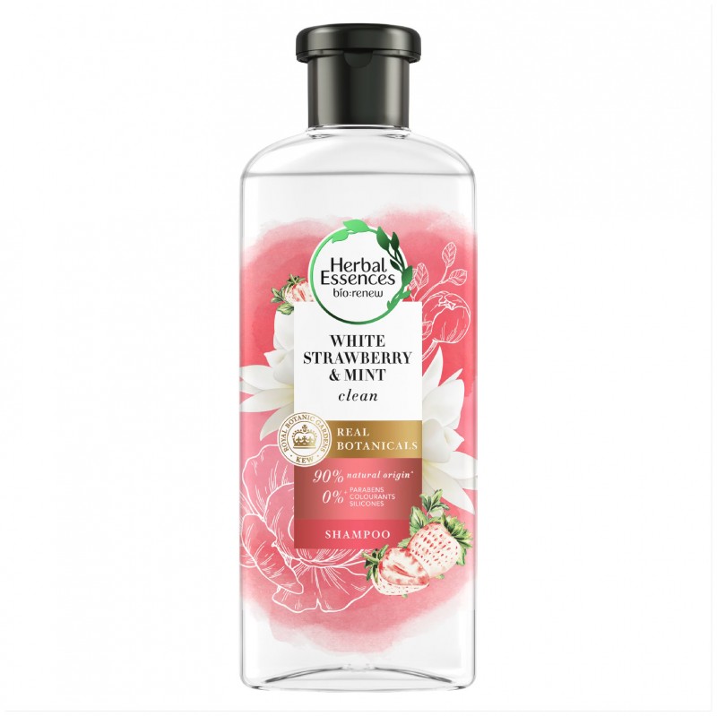 Herbal Essences Shampoo 240ml - White Strawberry & Sweet Mint