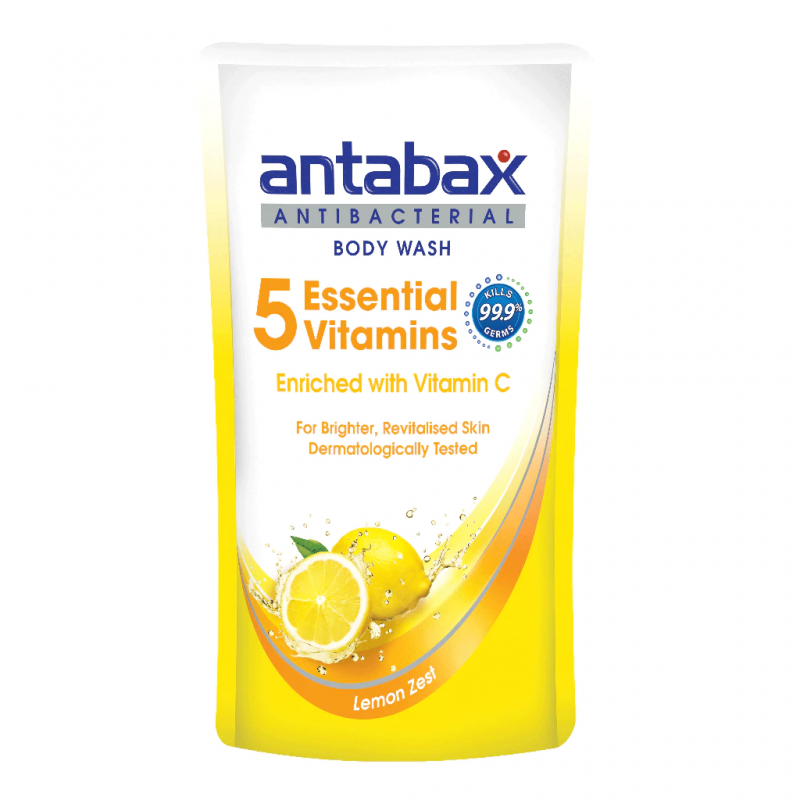 Antabax Shower Cream 850g Refill – Lemon Zest
