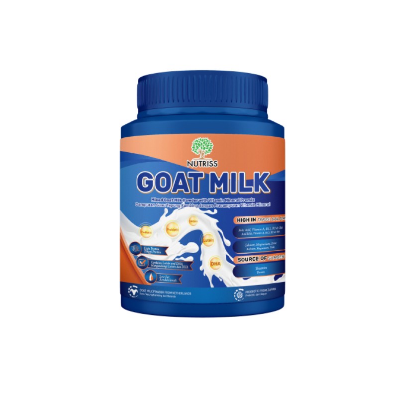 Nutriss Goat Milk with calcium & Vitamin B12 850g - support well being/ immune system / regulate blood pressure