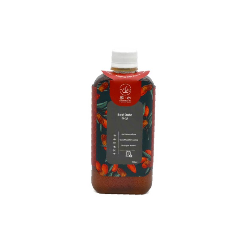 [CLEARANCE] Liang's Detox Liver Herbal Tea 400ml - Red Date Goji / 红枣枸杞凉茶 (EXP:01/2026)