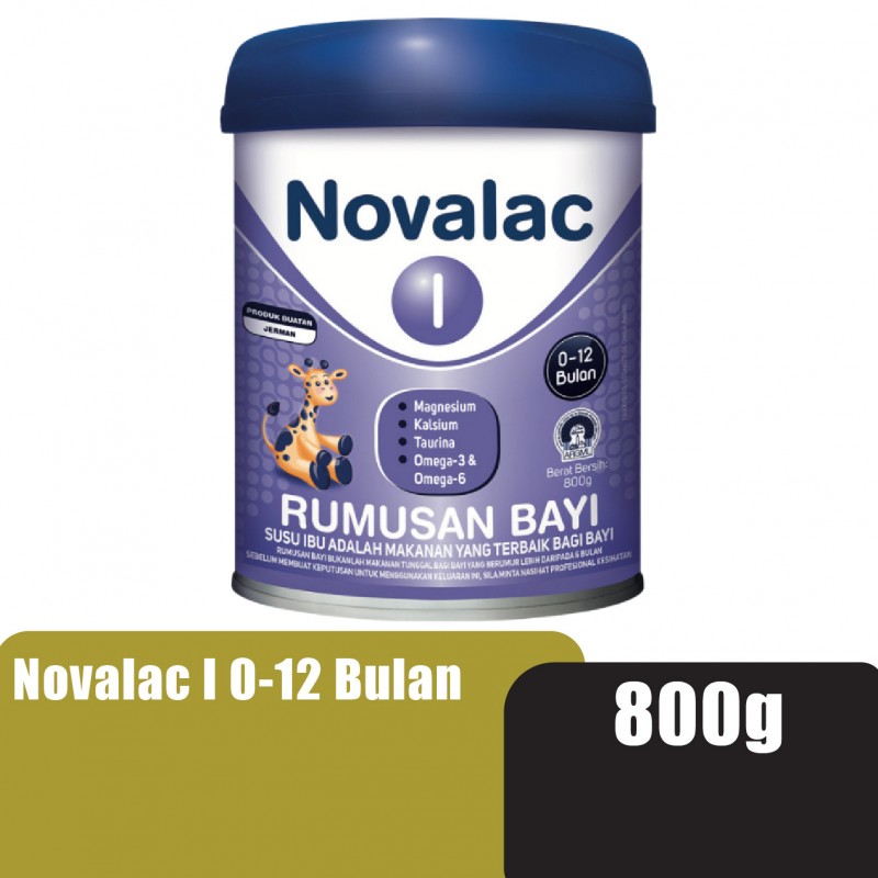 NOVALAC EASINOVA (OLD) / NOVALAC I (0-12 BULAN) 800G (NEW)