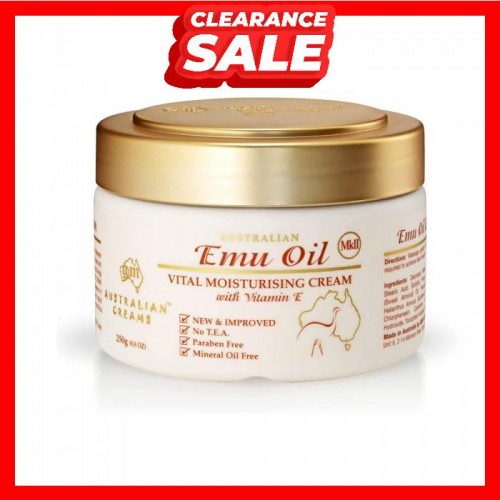 [CLEARANCE] G&M Australian Cream MK Cream II Emu Oil Vital Skin Moisturizer Cream - 250g (EXP: 03/2026)