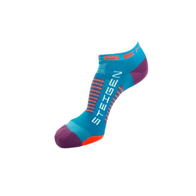 STEIGEN Zero Length Socks, Running Socks, Sport Socks as Free Size Stocking (Stoking) (运动袜子) - Galaxy Blue