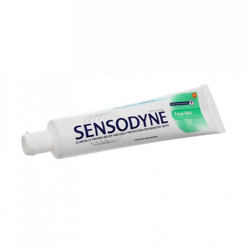 SENSODYNE Toothpaste Fresh Mint 100g - 24/7 Sensitivity & Cavity Protection Fluoride Toothpaste / Ubat Gigi 牙膏