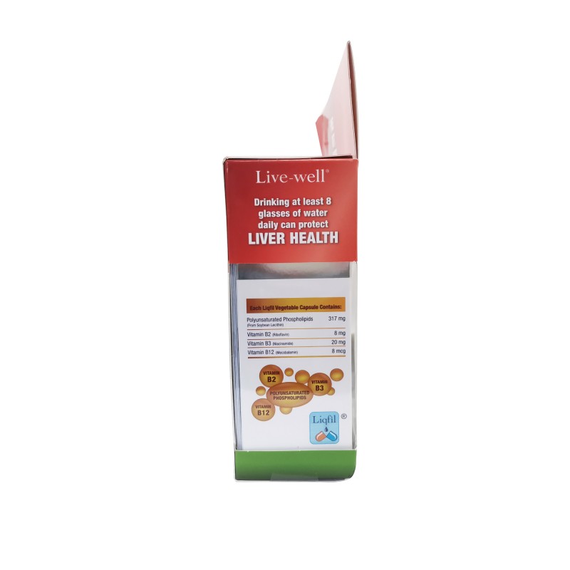 Live-Well Livagard Complex Liver Supplement, Liver Detox, Metabolism, Lipoic Acid, 护肝 补肝 - Promo Pack 3 x 30's