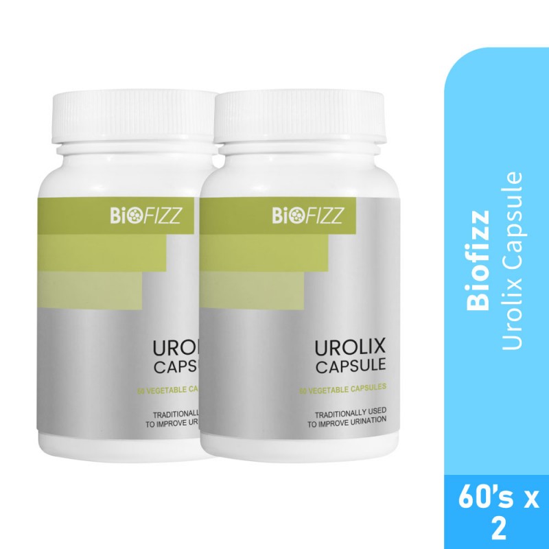 BioFizz Urolix Kidney Supplement Urinary Tract Infection Improvement Urine Ural Cranberry Kidney Care, 尿道 保健品 - 60's x 2