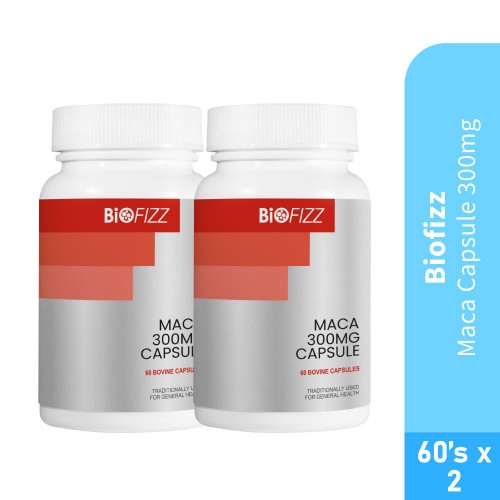 BioFizz Maca Women Supplement for Women Multivitamin, Menopause Supplements 保健品 / 更年期 保健品 - 60's x 2