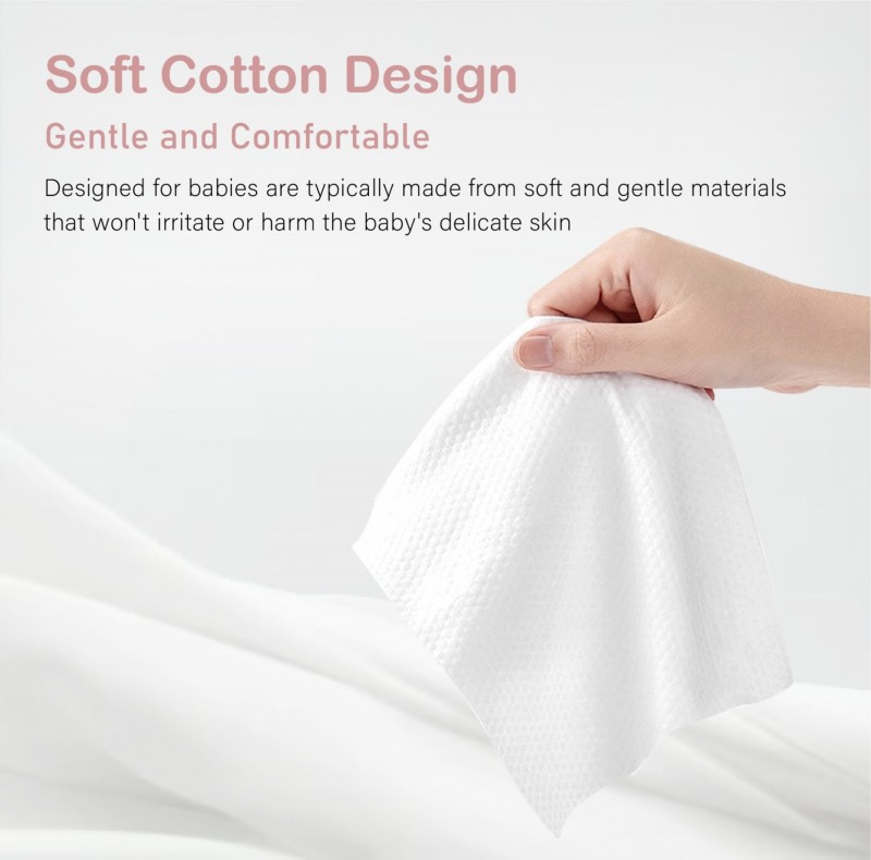 ESENTIAL Non Alcohol Baby Wipes 80's x 24 With Natural Aloe Vera / Tisu Basah for Sensitive Skin 宝宝 濕紙巾