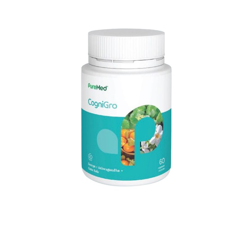 Puremed Cogniro Brain Supplement, Cognitive Supplement, Memory Boost, Memory Booster Supplement, 记忆, 补脑 - 60's x 2