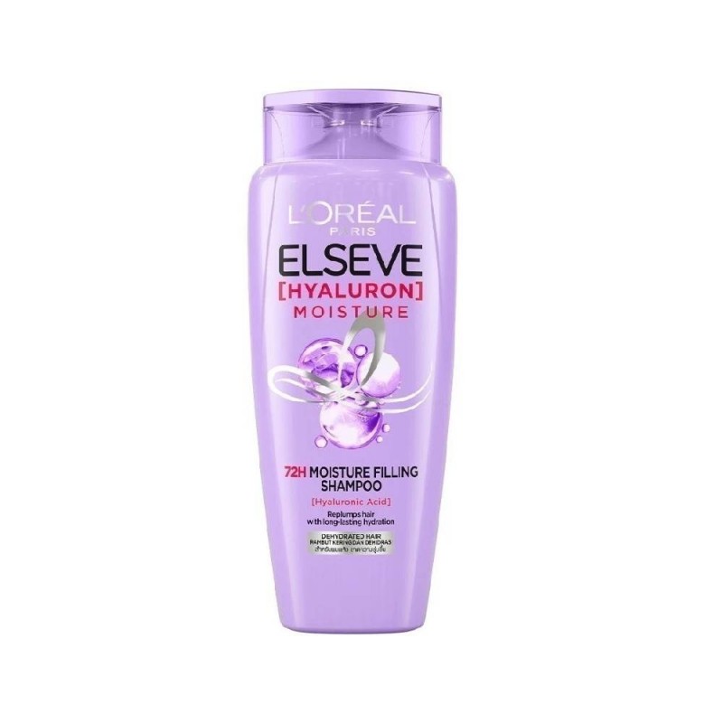 LOREAL Elseve Shampoo 280ml - Hyaluron Hair Shampoo with Hyaluronic Acid, Loreal Shampoo, 洗发水