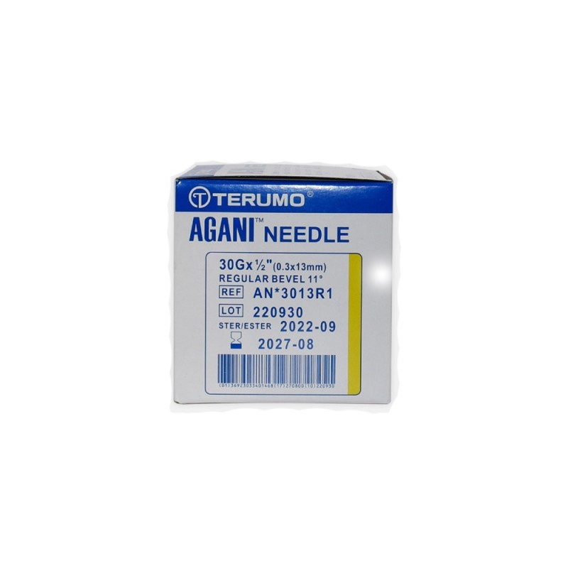 TERUMO Agani Needle 30g x 1/2 100's