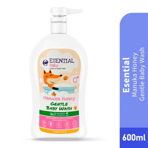 ESENTIAL BABY Manuka Honey Gentle Baby Wash 600ml - Baby Wash, Body Care, 嬰兒用品