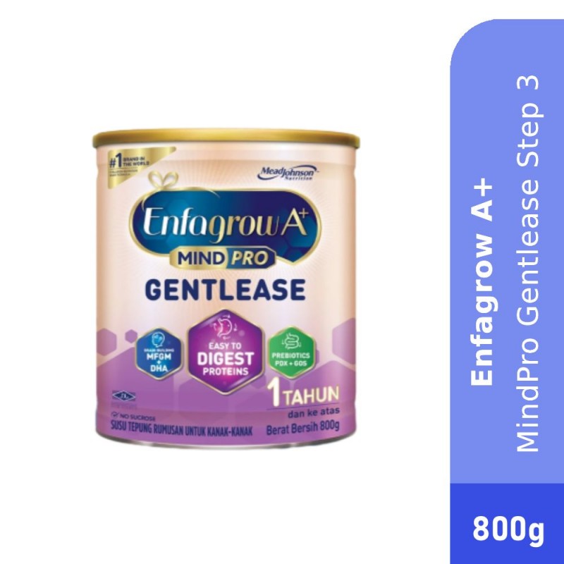 ENFAGROW A+ Gentlease 800g (1-3 Tahun) - Milk Powder, Baby Milk Powder,奶粉