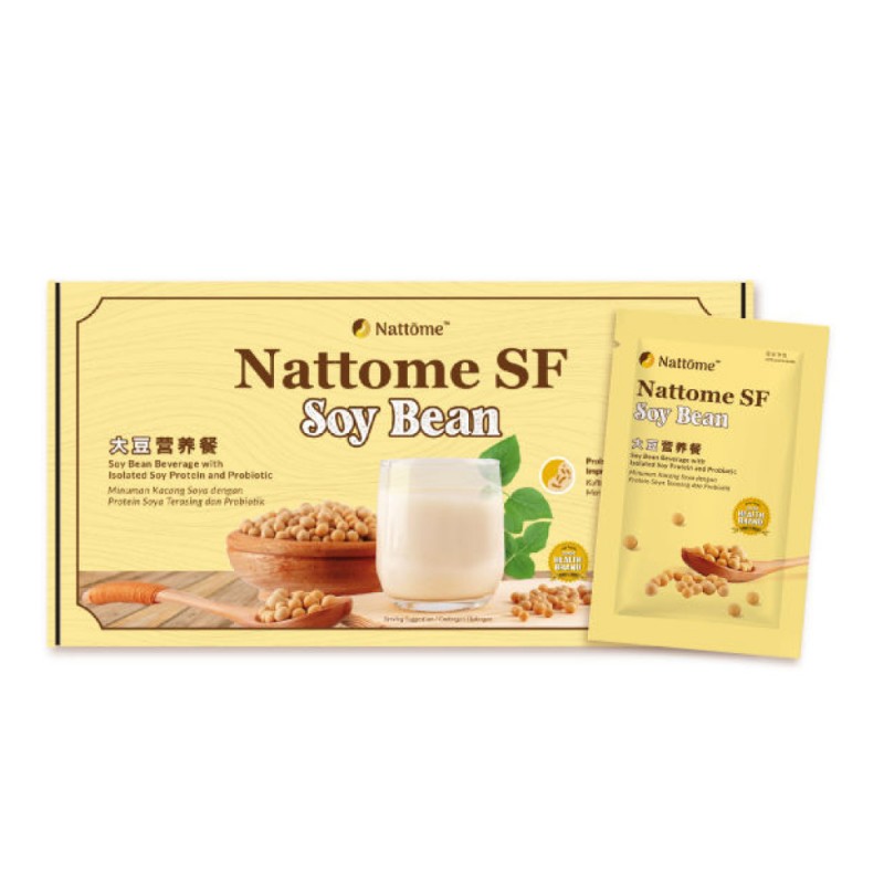 NATTOME SF Soy Bean Flavour 15’s- Food Supplement, Soy Bean, 豆粉