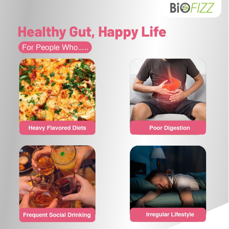 BIOFIZZ Magpro Magnesium & Probiotics Gummies 2.5g x 60's for Gut Health, Sleep, Probiotic Supplement, Gummy, 软糖