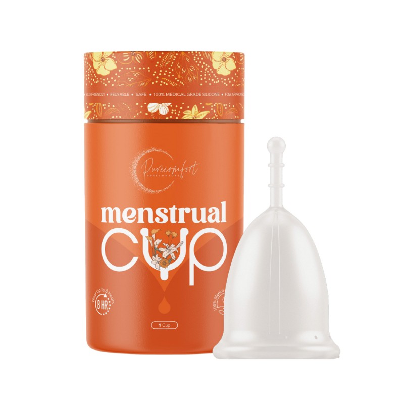 PURE COMFORT Menstrual Cup 30 ml With L -Feminine, Menstrual Cup , 月经杯