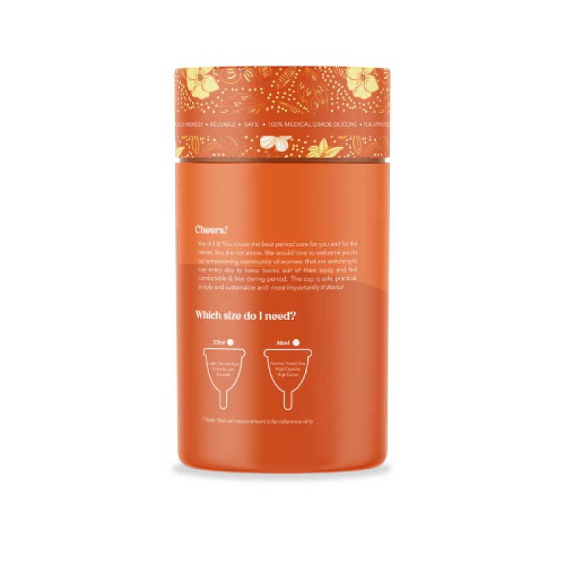 PURE COMFORT Menstrual Cup 30 ml With L -Feminine, Menstrual Cup , 月经杯