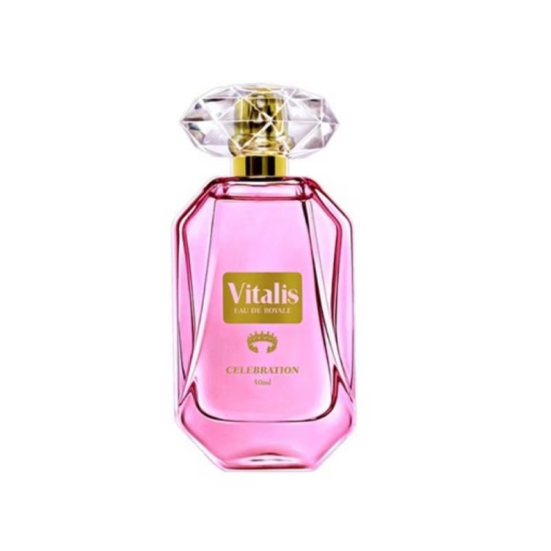 SYAHIRAH Vitalis EDR Celebration 50ml with Floral, Rose, Berry Fragrance, Perfume, Pewangi, 香水