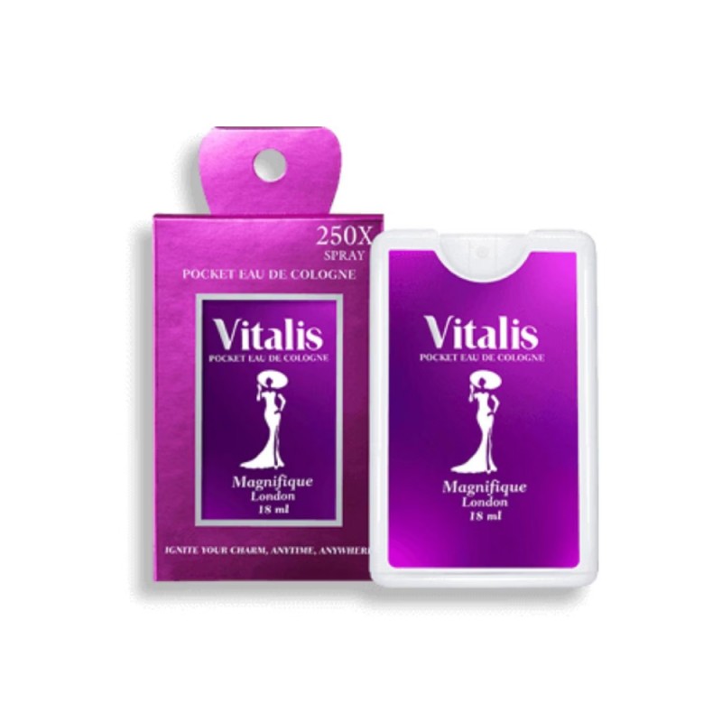 SYAHIRAH Vitalis Pocket Perfume EDC Magnifique 18ml, Perfume Pocket, Pewangi, Perfume, Fragrance, 香水