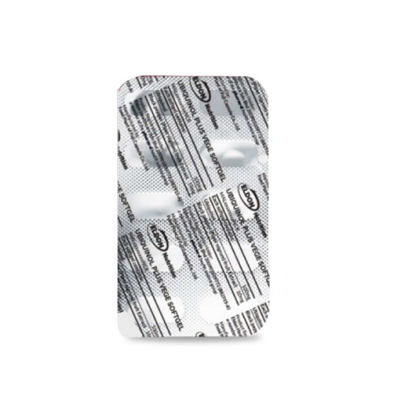 ELDON NUTRITION Ubiquinol Plus Softgel 10's with Coq10, Bioperine, Q10 Supplement, Coq10 Ubiquinol