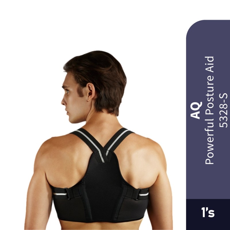 AQ SUPPORT Posture Aid 5328 - S for Posture Corrector Back Support, Support Pinggang Belakang