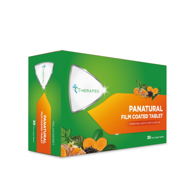 THERAPEX Panatural Film Coated Tablet 30's for Joint Repair Supplement, Ubat Sakit Sendi, Turmeric Supplement