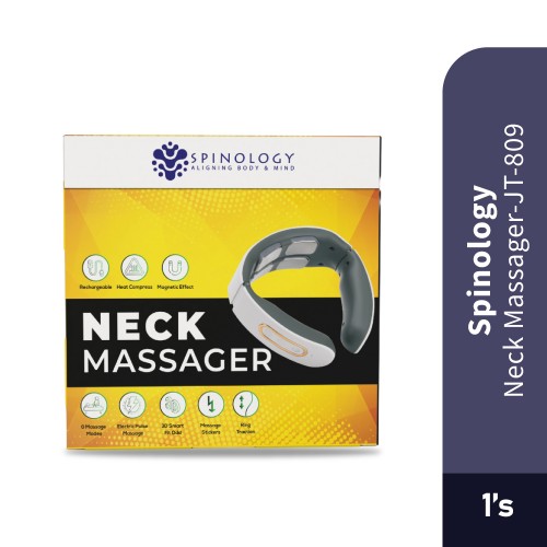 SPINOLOGY Neck Message JT-809 for Neck Massage Tool, Mesin Urut, Urut Elektrik, Alat Urut, 按摩器