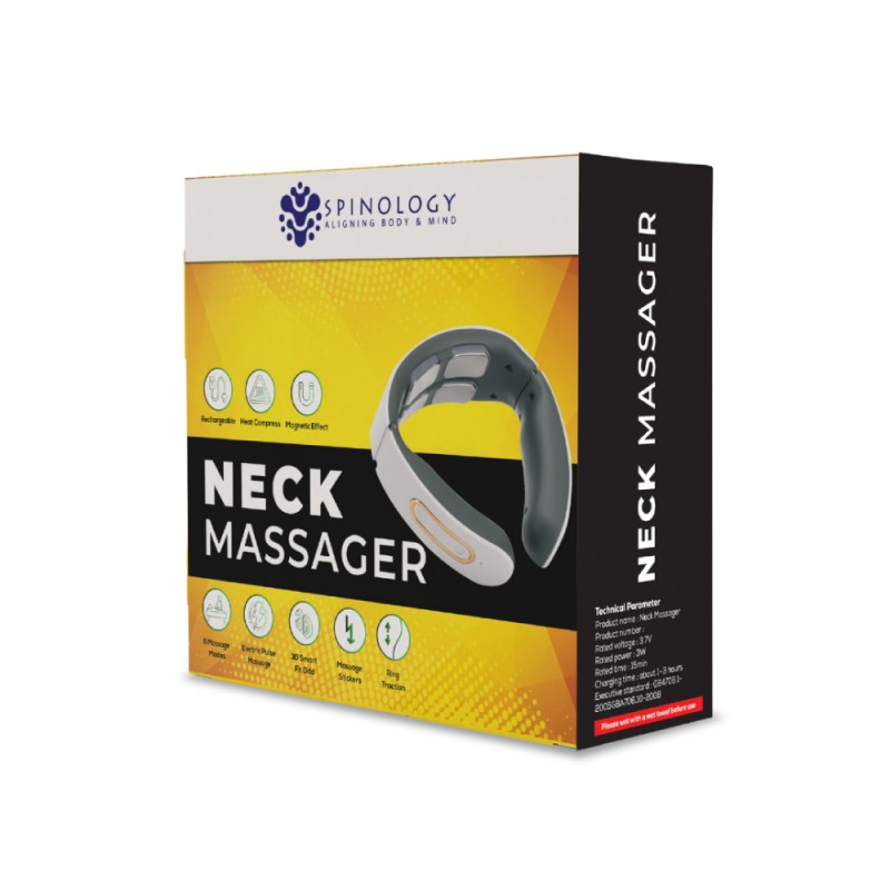 SPINOLOGY Neck Message JT-809 for Neck Massage Tool, Mesin Urut, Urut Elektrik, Alat Urut, 按摩器