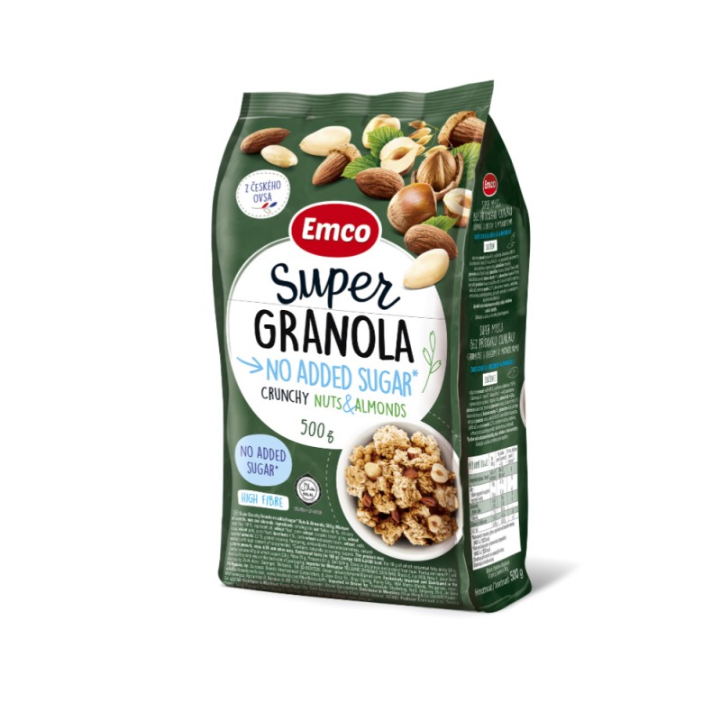 EMCO Premium Granola Sugar Free Nut & Almond 500g Snack Halal, Kekacang, Keropok, Snacks, Kudap Kudap, 零食