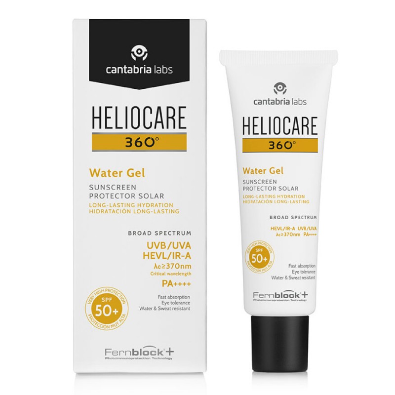 HELIOCARE 360 Water Gel Sunscreen Spf50 Pa++++ 50ml Sunblock, Suncreen, Sunblock Waterproof, Sunsreen