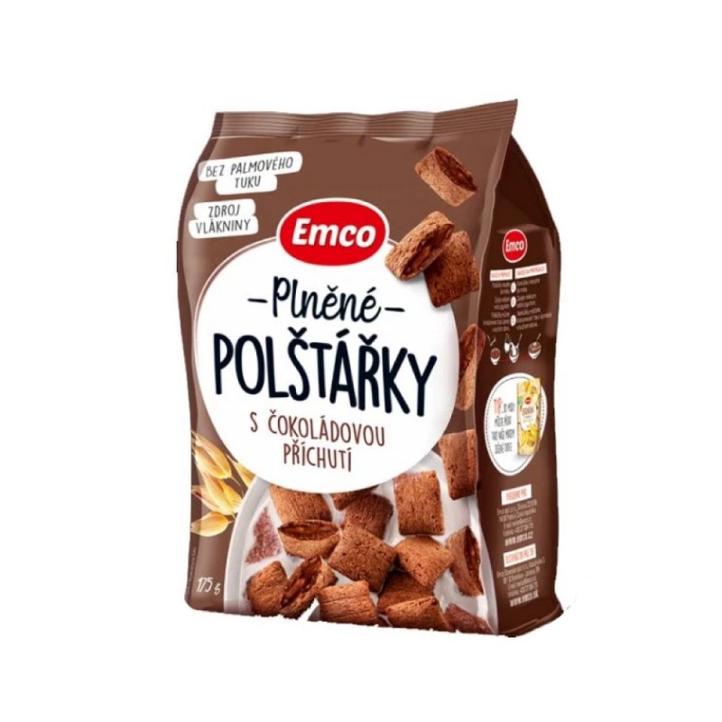 EMCO Pillow Biscuit Chocolate 175g Biskut Bantal, Snack Halal, Keropok, Jajan, Makanan Ringan, 零食