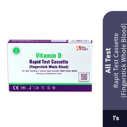 ALLTEST Vitamin D Rapid Test Casette 1 Test Kit, Vitamin D Test Kit, Vitamin D