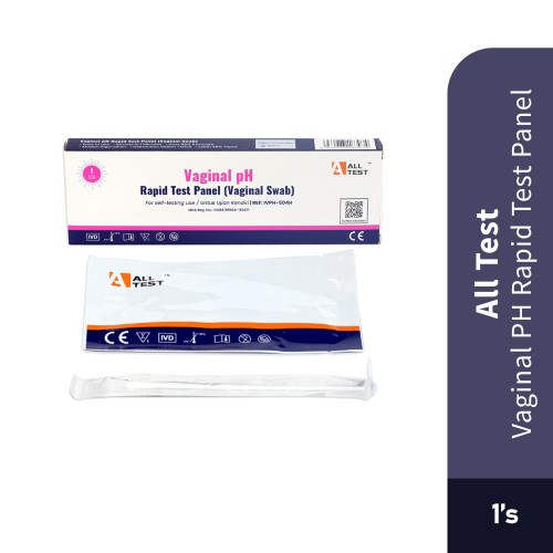 ALLTEST Vaginal Ph Rapid Test Panel 1 Test kit, Vaginal Test Kit for Viginal care, Viginal Infection