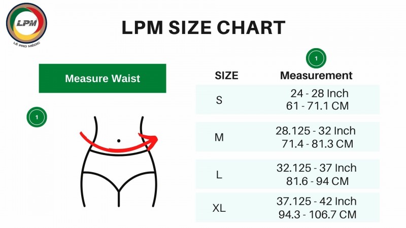 LPM SACRO LUMBAR SUPPORT 914 (TAN) - L