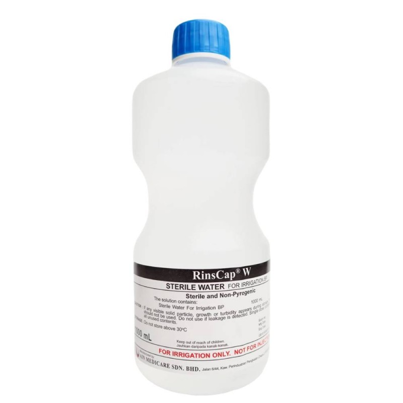 RINSCAP Sterile Water For Irrigation BP 1L