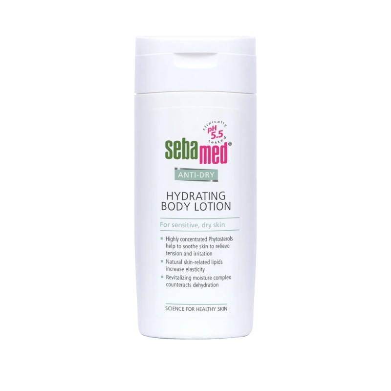SEBAMED Anti Dry Hydrating Body Lotion 200ml for Moisturizer, Lotion Badan, Lotion Kulit Kering, 保湿