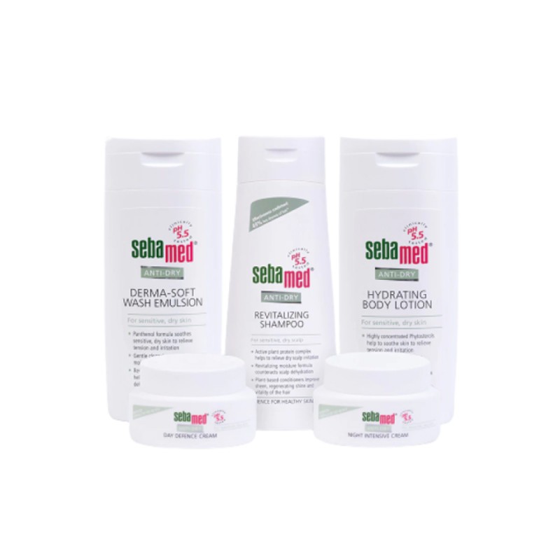 SEBAMED Anti Dry Derma Soft Wash Emulsion 200ml Sabun Badan, Sabun Mandi, Body Wash, Sabun Muka