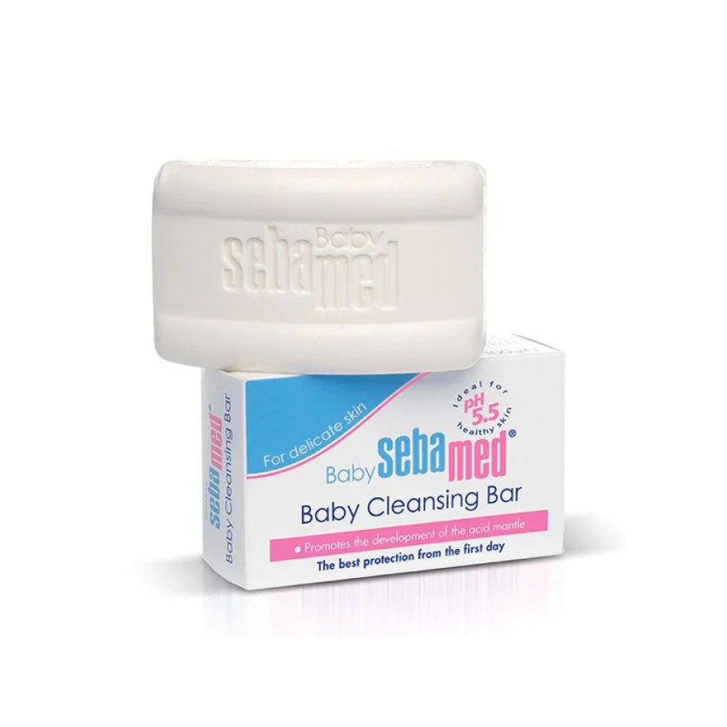 SEBAMED Baby Cleansing Bar 100g for Sabun Badan, Body Wash, Sabun Buku, Sabun Mandi, Sabun Baby