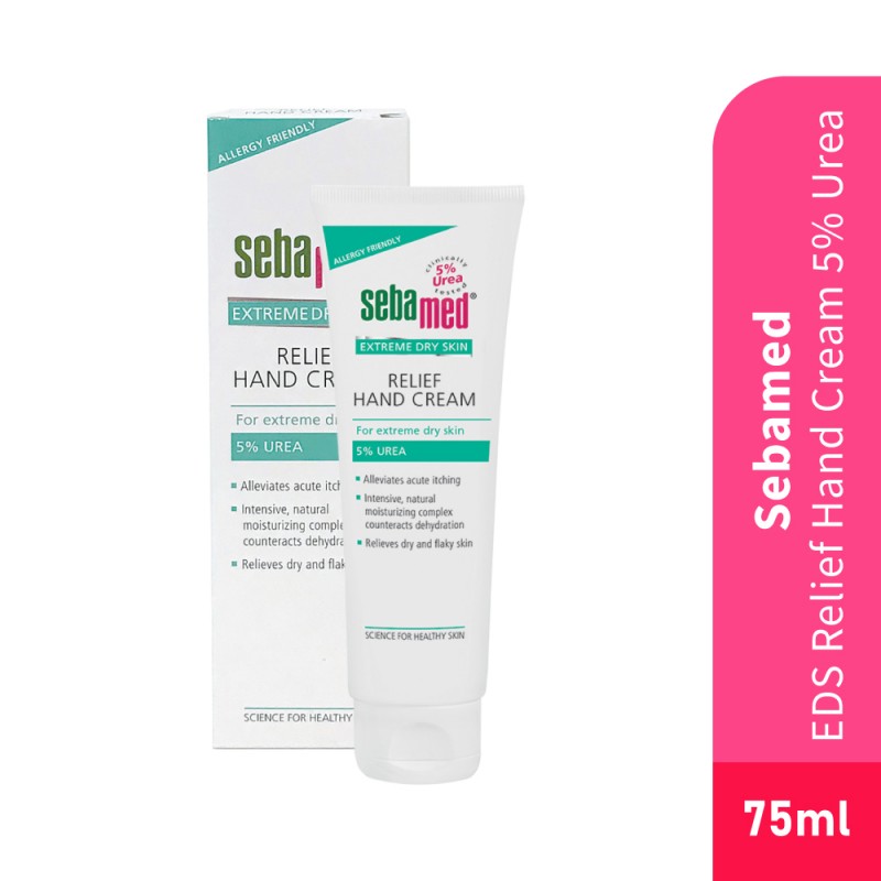 SEBAMED EDS RELIEF HAND CREAM 5% UREA 75ML
