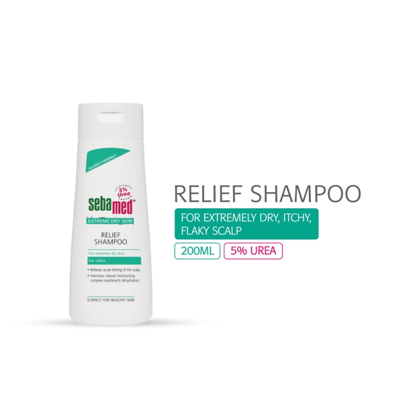 SEBAMED RELIEF SHAMPOO 5% UREA 200ML