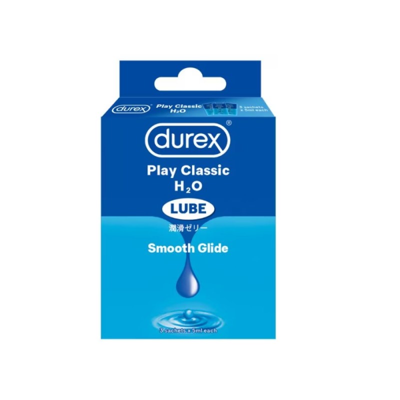 DUREX Lubricant Classic Lube 5ml 3's Durex Pelincir Lubricant, Lubricant Pelincir
