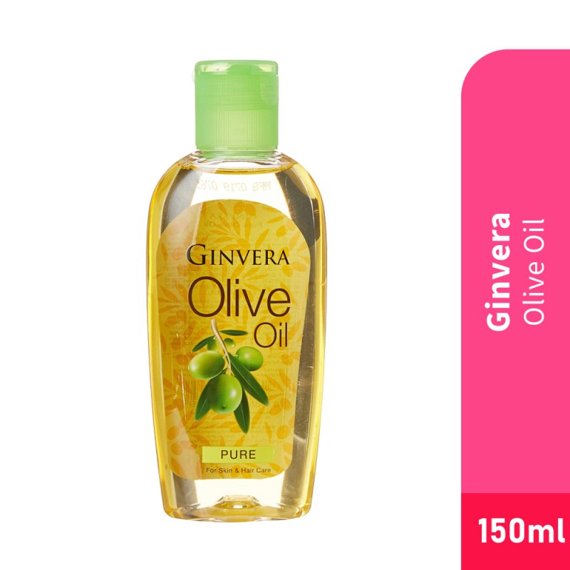 GINVERA Pure Olive Oil 150ml, Minyak Zaitun Original, Olive Oil Extra Virgin
